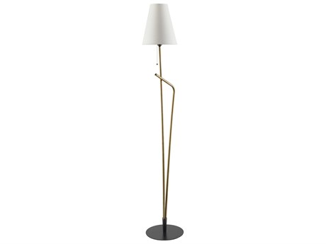 Livabliss by Surya Sorano Gold Floor Lamp