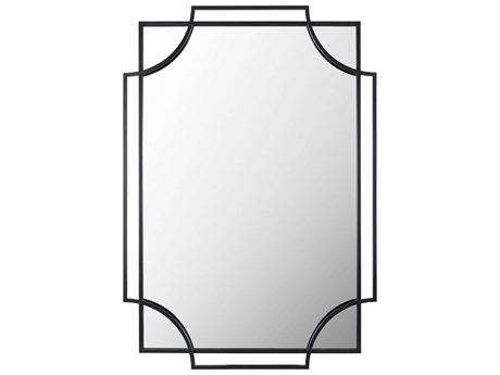 Livabliss by Surya Kassandra Black Wall Mirror Rectangular