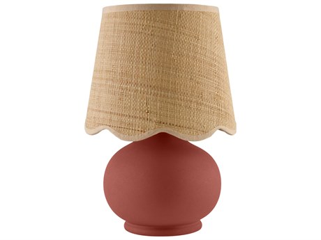 Livabliss by Surya Stella Diminuta Brick Red Table Lamp