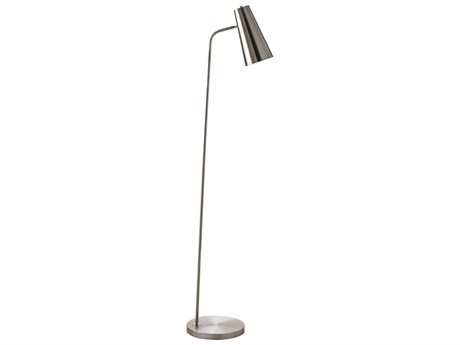 Livabliss by Surya Tanner Metallic Nickel Floor Lamp