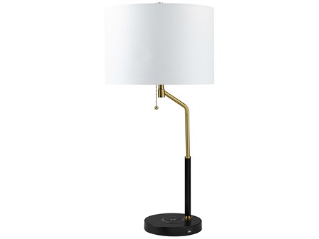 Livabliss by Surya Uzes Black Buffet Lamp