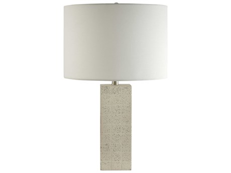 Livabliss by Surya Wilde White Metallic Nickel Table Lamp