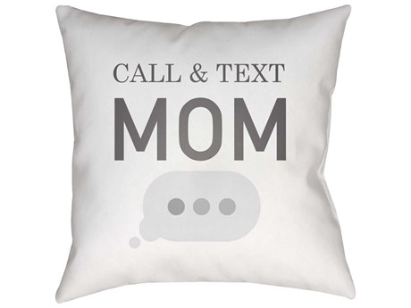 Livabliss by Surya Call & Text Pillow