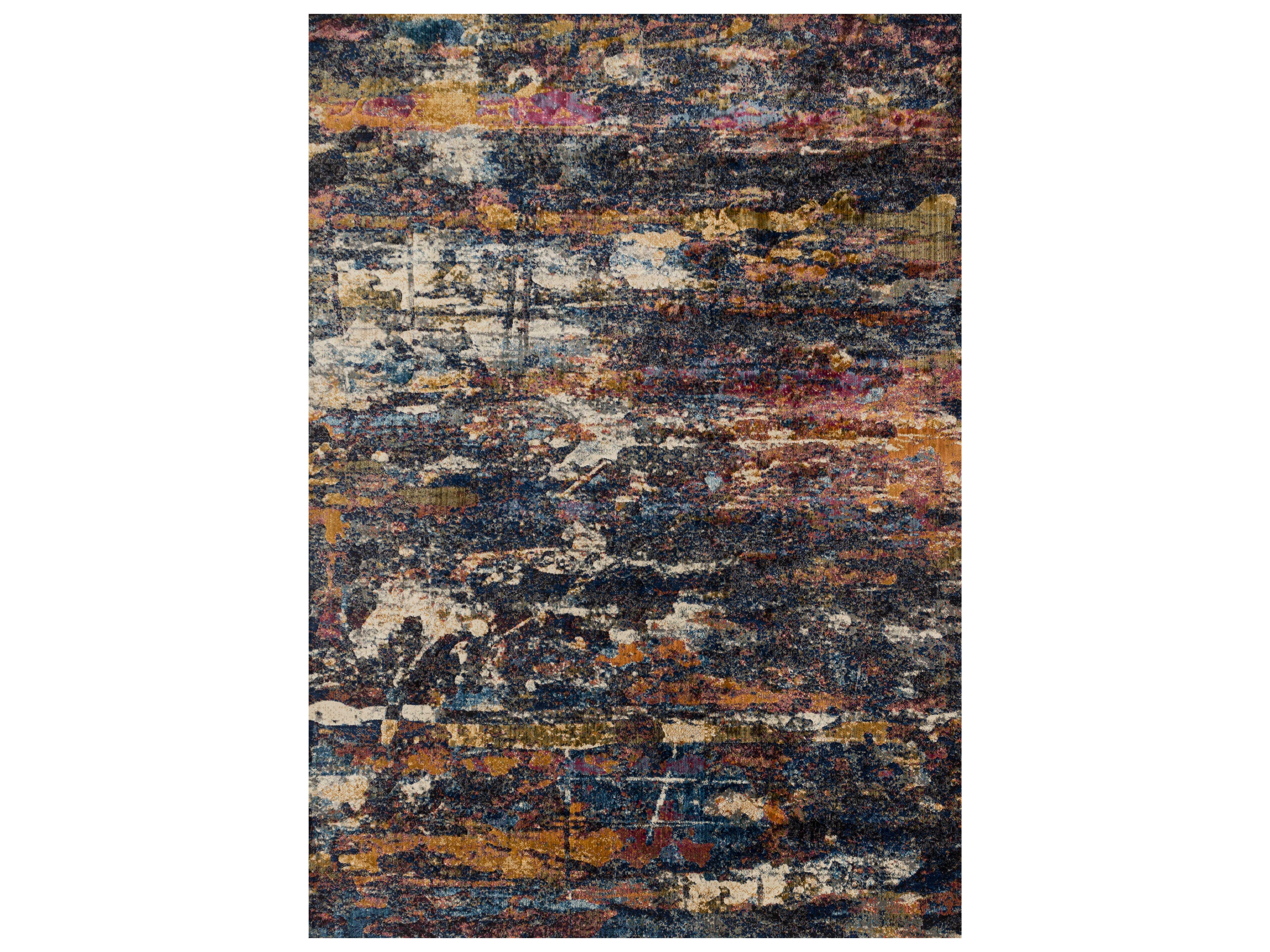 Loloi Rugs Dreamscape DM01 Midnight / Multi Area Rug LLDREMDM01MDMLREC