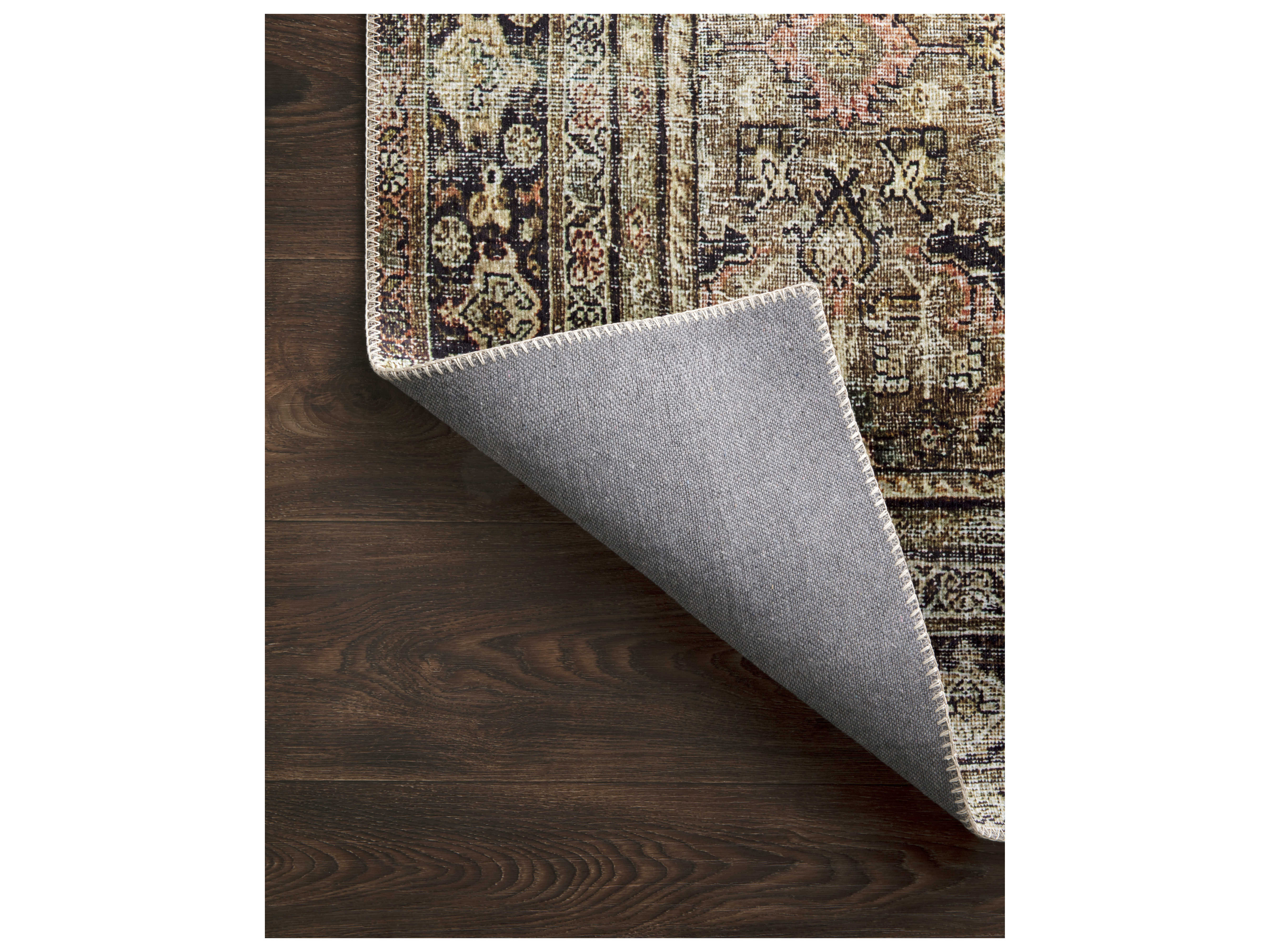 Loloi II Rugs Layla Olive / Charcoal Rectangular Area Rug