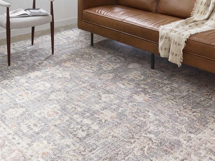 Loloi II Rugs Skye Grey / Apricot Rectangular Area Rug LLLSKYESKY01GYAP