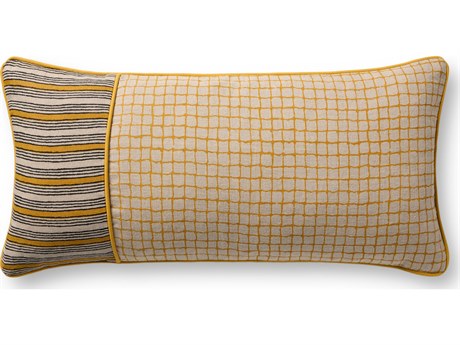 Loloi Rugs Yellow Pillow