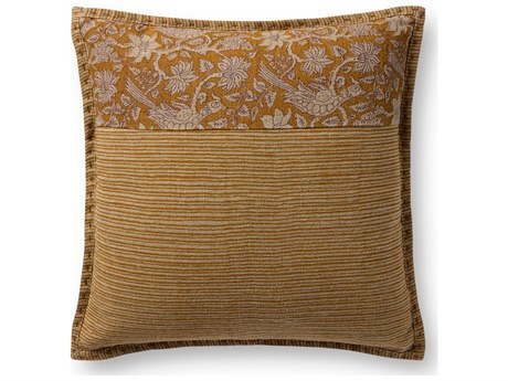 Loloi Rugs Mustard Pillow
