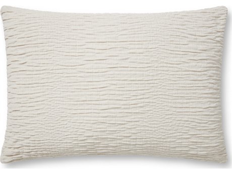 Loloi Rugs Silver 16" x 26" Pillow Cover