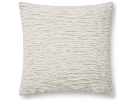 Loloi Rugs Silver 22" x 22" Pillow Cover