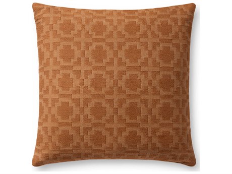 Loloi Rugs Rust 18" x 18" Pillow