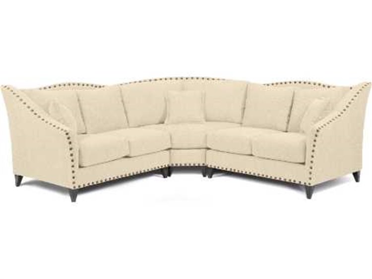 Loni M Designs Alexandria Cream Sectional Sofa LMDLM2152
