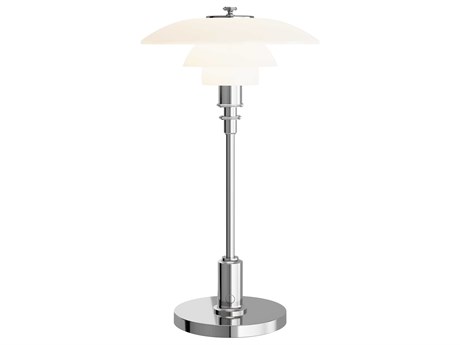 Louis Poulsen PH-2/1 High Lustre Chrome Plated Table Lamp