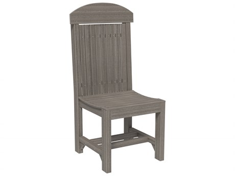 LuxCraft Recycled Plastic Classic Dining Height Side Chair