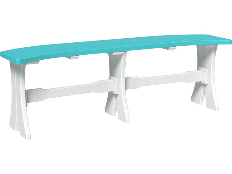 LuxCraft Recycled Plastic 52 Table Bench