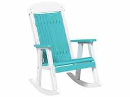 LuxCraft Recycled Plastic Porch Rocker