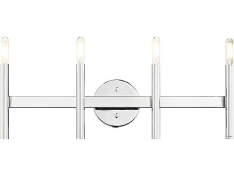 Livex Lighting Copenhagen 4-Light Polished Chrome Vanity Light