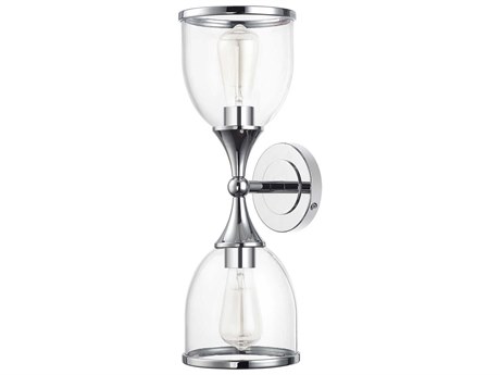 Livex Lighting Ashridge 2-Light Polished Chrome Vanity Light