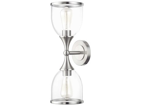 Livex Lighting Ashridge 2-Light Brushed Nickel Vanity Light