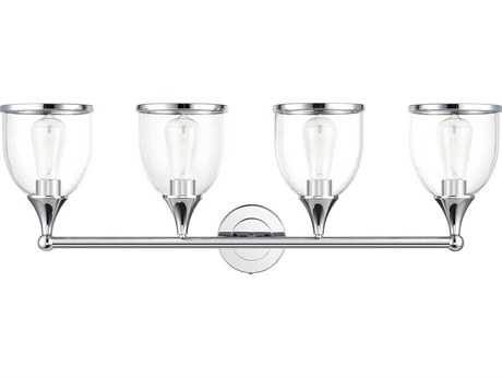 Livex Lighting Ashridge 4-Light Polished Chrome Vanity Light