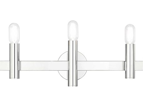 Livex Lighting Helsinki 3-Light Polished Chrome Vanity Light