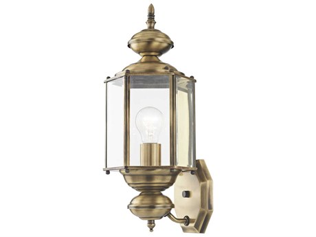 Livex Lighting Outdoor Basics 1 - Light Wall Light