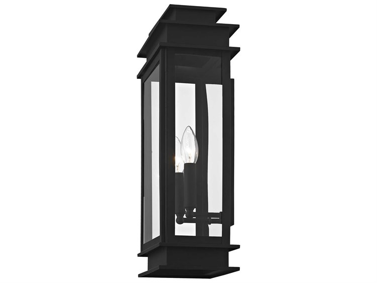 Livex Lighting Princeton 2-Light Outdoor Wall Light Black 4