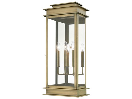 Livex Lighting Princeton 3 - Light Outdoor Wall Light