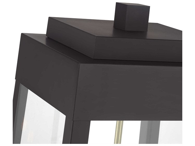 Livex Lighting Oslo 4-Light Outdoor Post Light Bronze 4