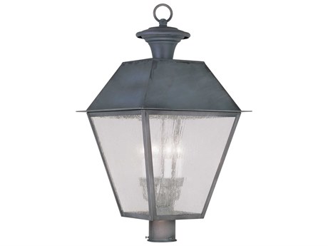 Livex Lighting Mansfield 4 - Light Outdoor Post Light