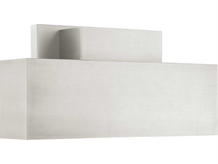 Livex Lighting Lynx 2-Light Outdoor Wall Light Brushed Nickel 4