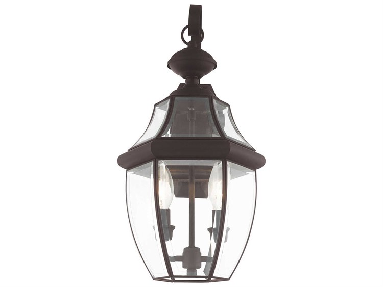 Livex Lighting Monterey 2-Light Outdoor Wall Light Bronze 3