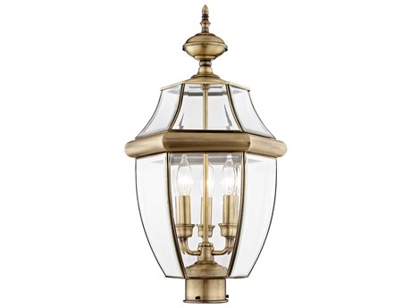 Livex Lighting Monterey 3 - Light Outdoor Post Light