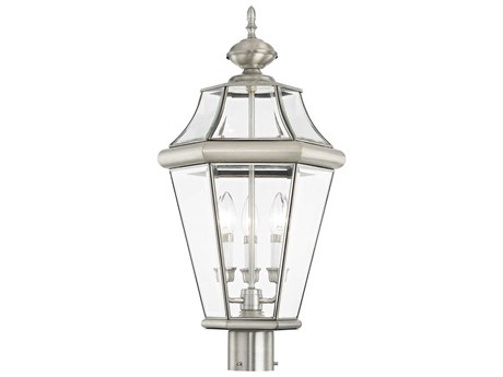 Livex Lighting Georgetown 3 - Light Outdoor Post Light