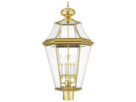 Livex Lighting Georgetown 4 - Light Outdoor Post Light
