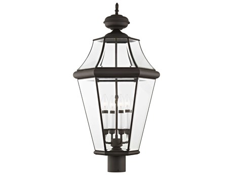 Livex Lighting Georgetown 4 - Light Outdoor Post Light