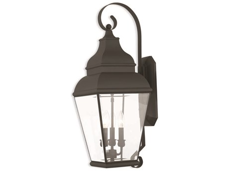 Livex Lighting Exeter 3 - Light Outdoor Wall Light