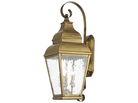 Livex Lighting Exeter 3 - Light Outdoor Wall Light