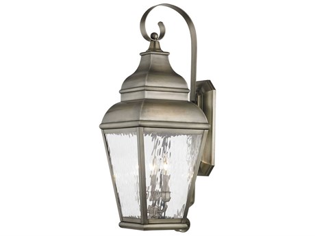 Livex Lighting Exeter 3 - Light Outdoor Wall Light