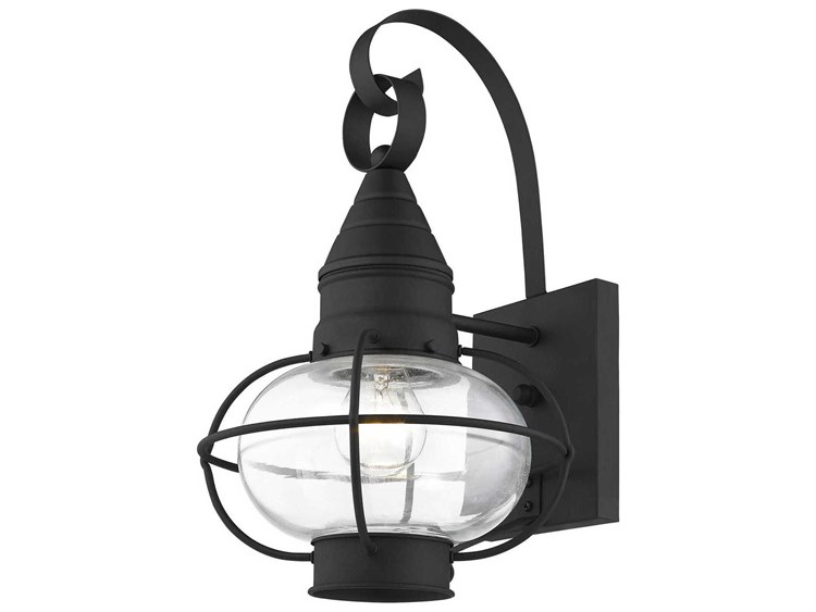 Livex Lighting Newburyport Outdoor Wall Light Black 4