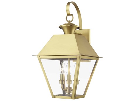Livex Lighting Wentworth 3 - Light Outdoor Wall Light