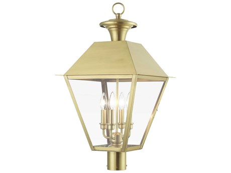 Livex Lighting Wentworth 4 - Light Outdoor Post Light