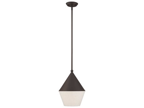 Livex Lighting Stockholm 1-Light Bronze Mini Pendant