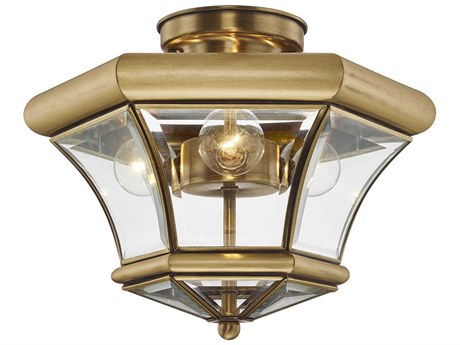 Livex Lighting Monterey 3 - Light Outdoor Ceiling Light