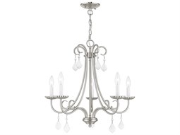 Livex Lighting Daphne 18-Light8-Light Brushed Nickel Crystal