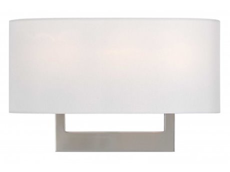 Livex Lighting Hayworth 3-Light Brushed Nickel Wall Sconce
