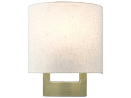 Livex Lighting Petite 1-Light Antique Brass Wall Sconce