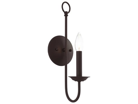 Livex Lighting Estate 1-Light Bronze Wall Sconce