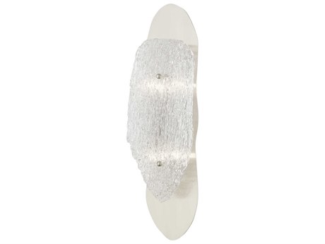Livex Lighting Belvidere 4-Light Brushed Nickel Glass Wall Sconce