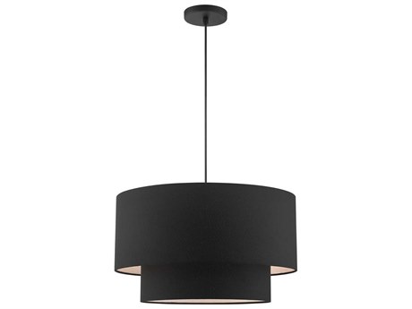 Livex Lighting Bainbridge Black 3 - Light Pendant